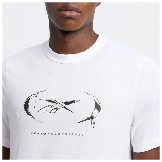 Reebok Ανδρική κοντομάνικη μπλούζα Graphic Series Basketball Drip Tee